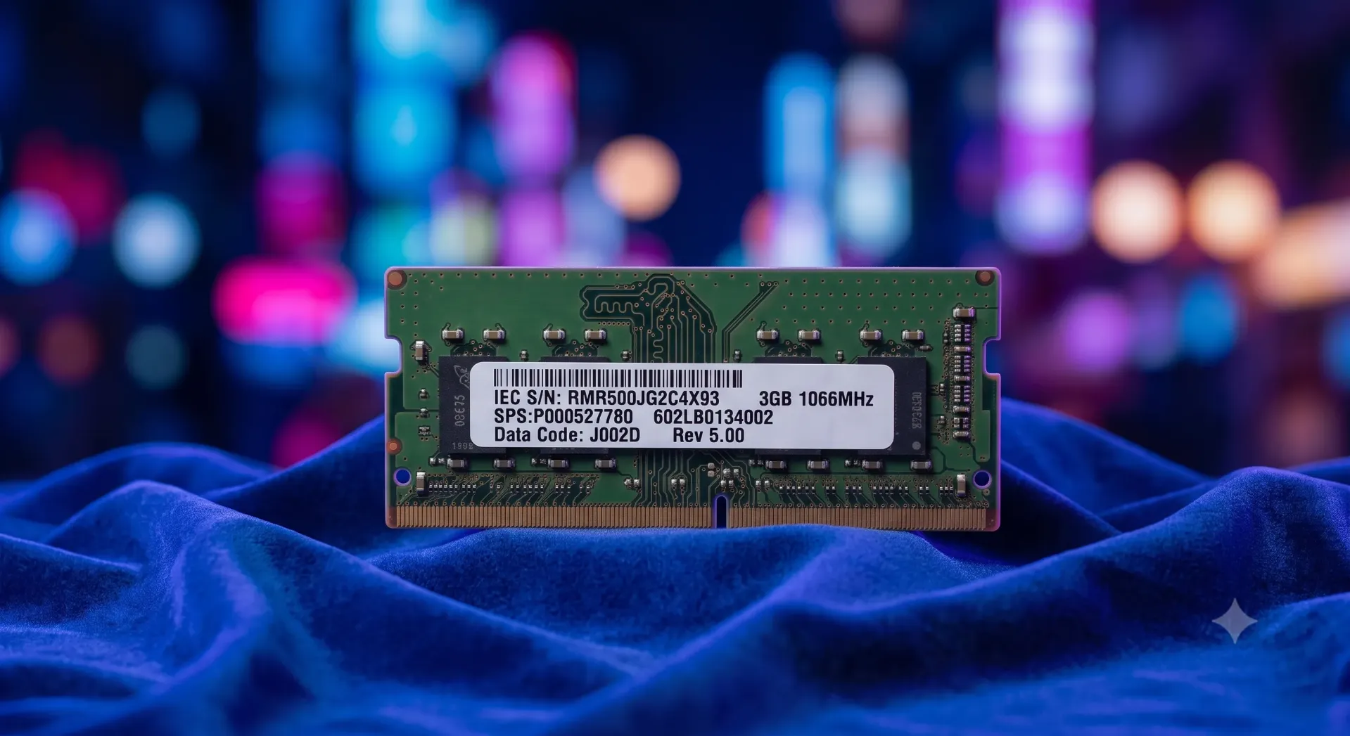 Original HP 2GB DDR3-1066 SO-DIMM RAM | SPS: P000527780 | Samsung Chips | Laptop Arbeitsspeicher | Refurbished