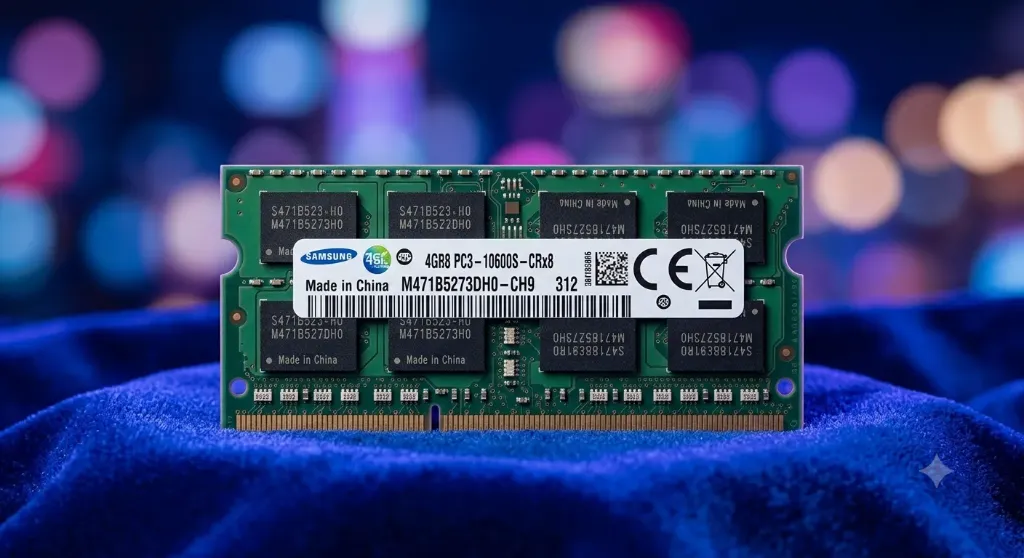 Original Samsung 4GB DDR3-1333 SO-DIMM RAM | M471B5273CH0-CH9 PC3-10600S 2Rx8 | Laptop Arbeitsspeicher | Refurbished