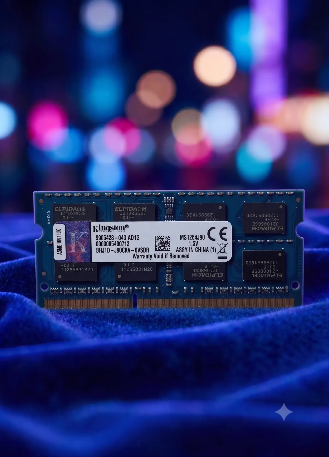 Original Kingston 4GB DDR3-1066 SO-DIMM RAM | M51264H70 PC3-8500 Dual Rank | Laptop Arbeitsspeicher | Refurbished