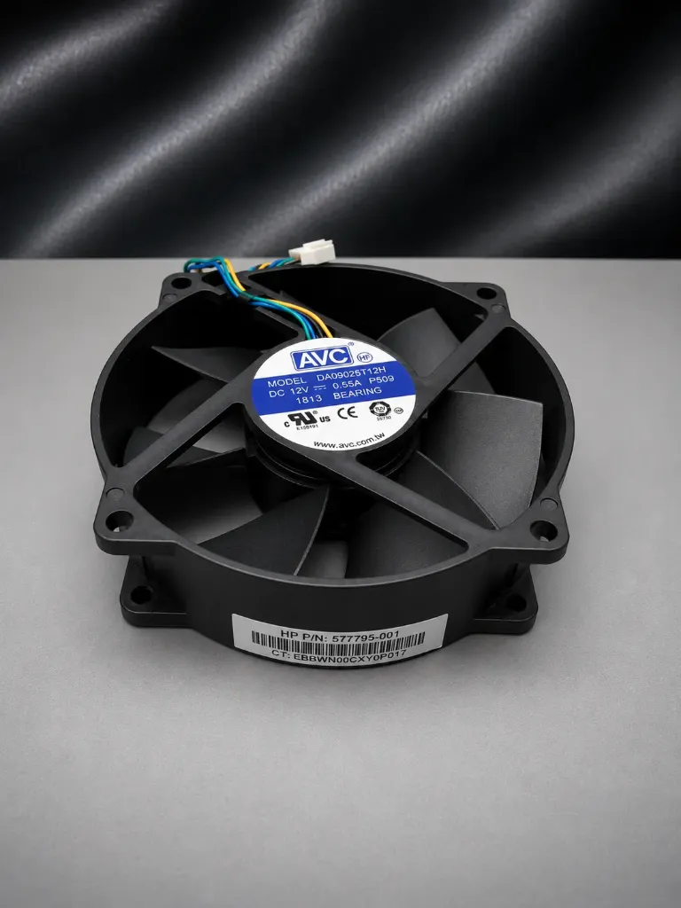 AVC DA09025T12H (PS09) | 92mm DC 12V 0.55A High-Airflow Lüfter | 4-Pin PWM | Refurbished