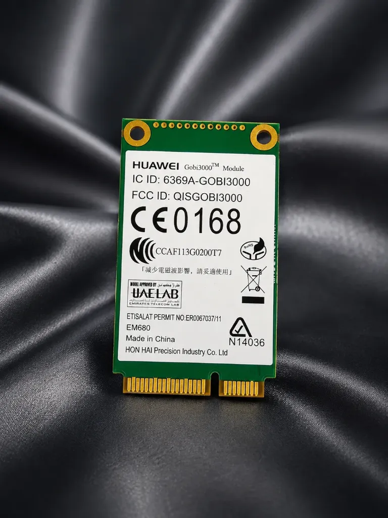 Huawei Gobi3000 EM680 | 3G/UMTS WWAN Modul + GPS | Half Mini PCIe | 14.4 MBit/s | Refurbished