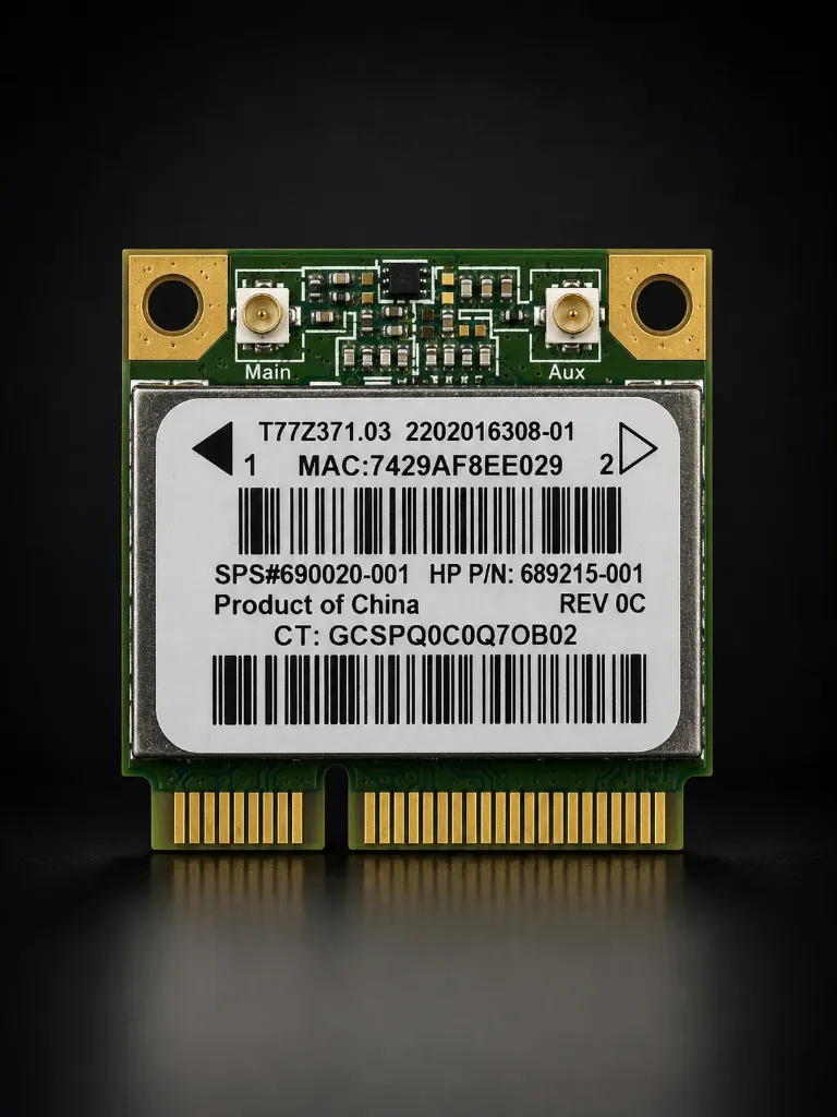 Ralink RT3290 | Half Mini PCIe WLAN + Bluetooth Combo-Karte | 150 MBit/s | Refurbished