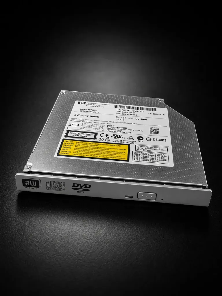 HP / Panasonic UJ-840 | 12.7mm IDE / PATA Slimline DVD-RW Brenner Laufwerk | Refurbished
