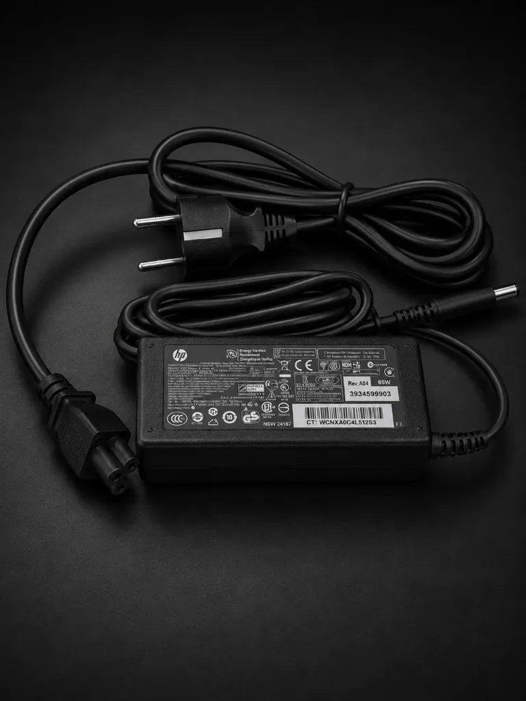 Original HP 65W Laptop Netzteil / AC Adapter | Ladekabel für ProBook, EliteBook, Pavilion, G-Serie | Refurbished