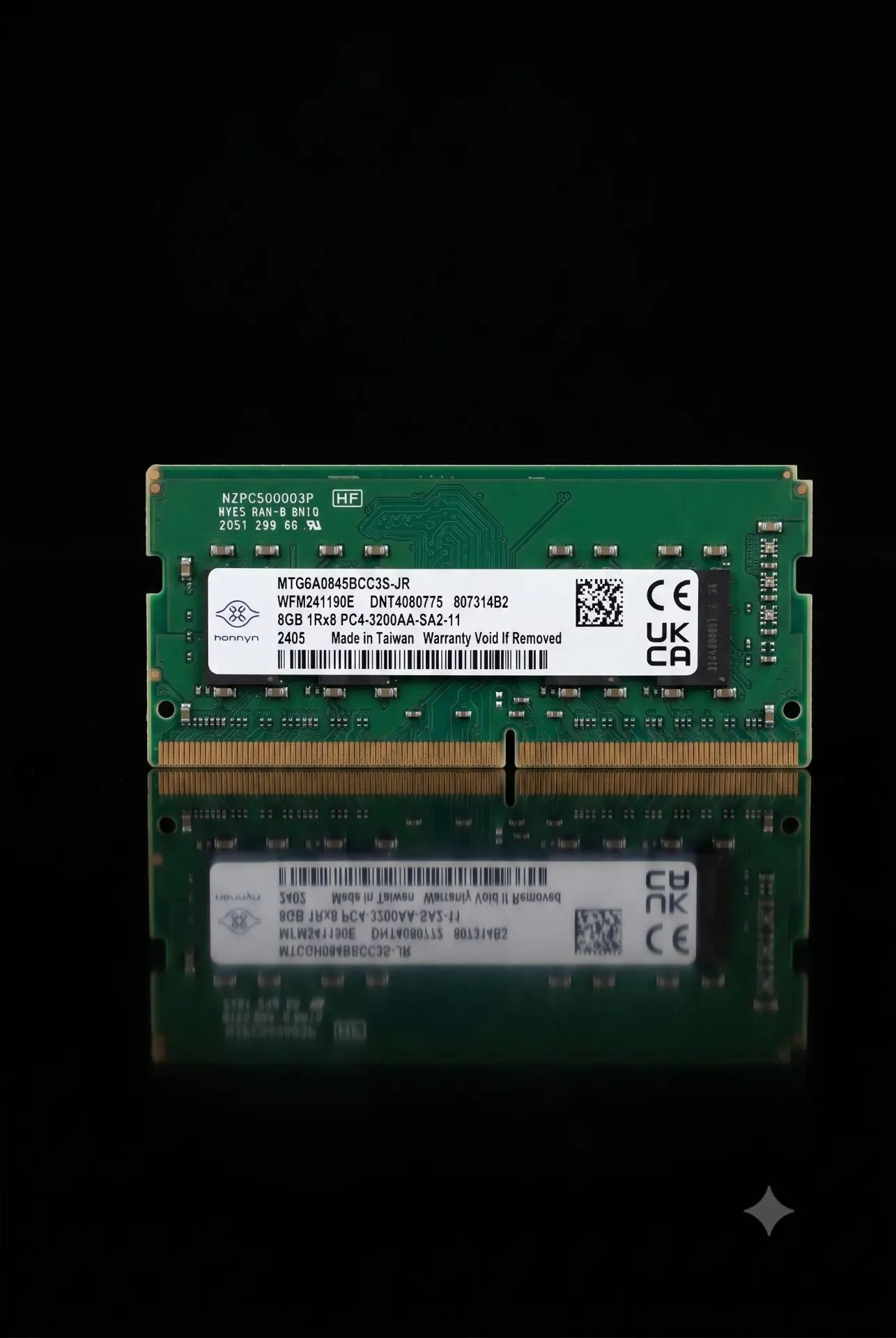 Original Nanya 8GB DDR4-3200 SO-DIMM RAM | NT8GA64D88CX3S-JR PC4-3200AA | Laptop Arbeitsspeicher | Refurbished