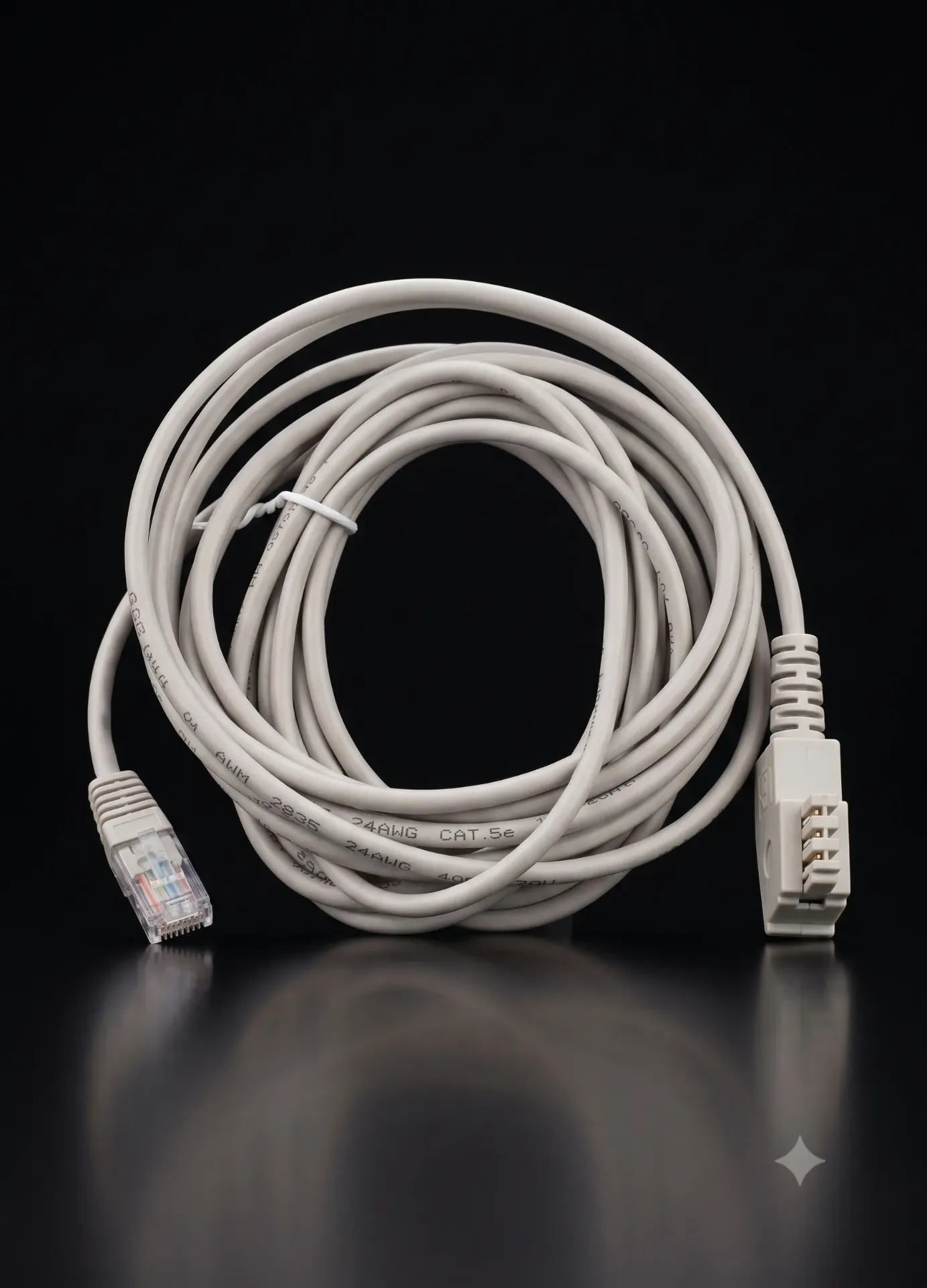 TAE-F auf RJ11 DSL Routerkabel & Telefonkabel | Für FRITZ!Box, Speedport & Festnetz | Refurbished