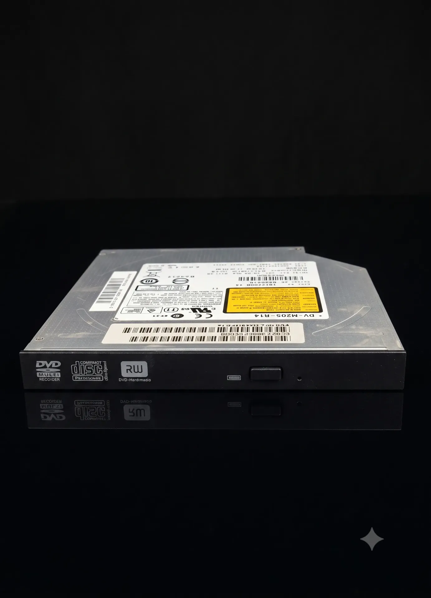 Original TEAC Slim SATA DVD-Brenner | Modell DV-W28S-RT4 | PN: 1977203R-T4 | Internes Laufwerk | Refurbished