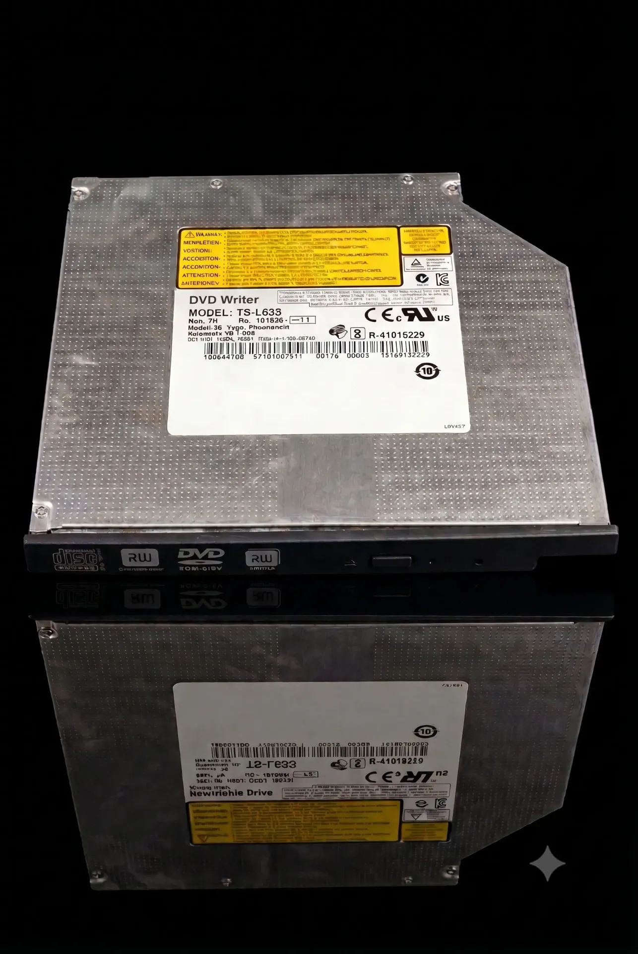 Original HP TSST TS-L633 Slim SATA DVD-Brenner | SPS: U000121930 | Internes Laufwerk | Refurbished
