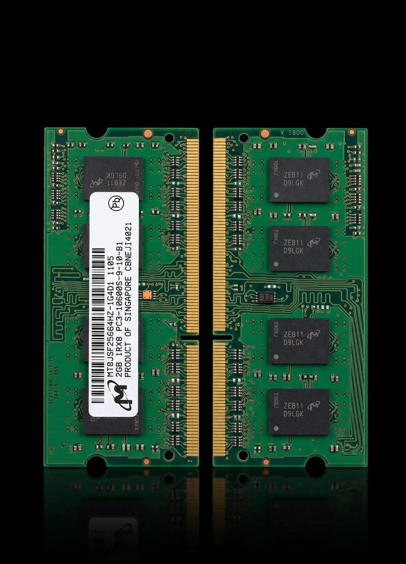 Original Micron 2GB DDR3 1333MHz SO-DIMM Laptop RAM | PC3-10600S | MT8JSF25664HZ-1G4D1 | Refurbished