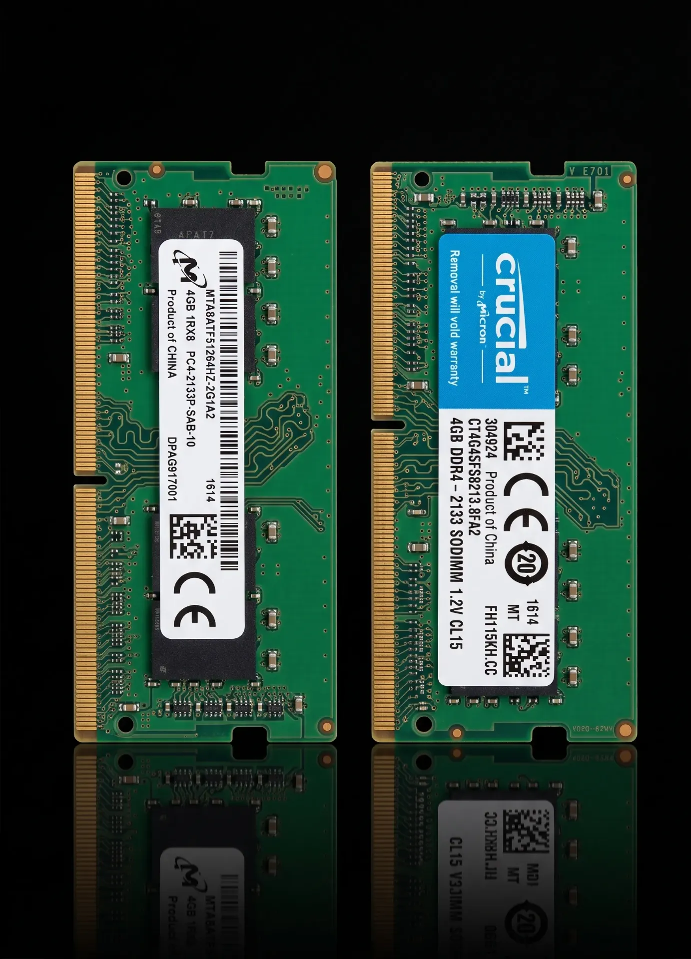 Original Crucial 4GB DDR4 2133MHz SO-DIMM Laptop RAM | PC4-17000 | CT4G4SFS8213 | 260-Pin | Refurbished