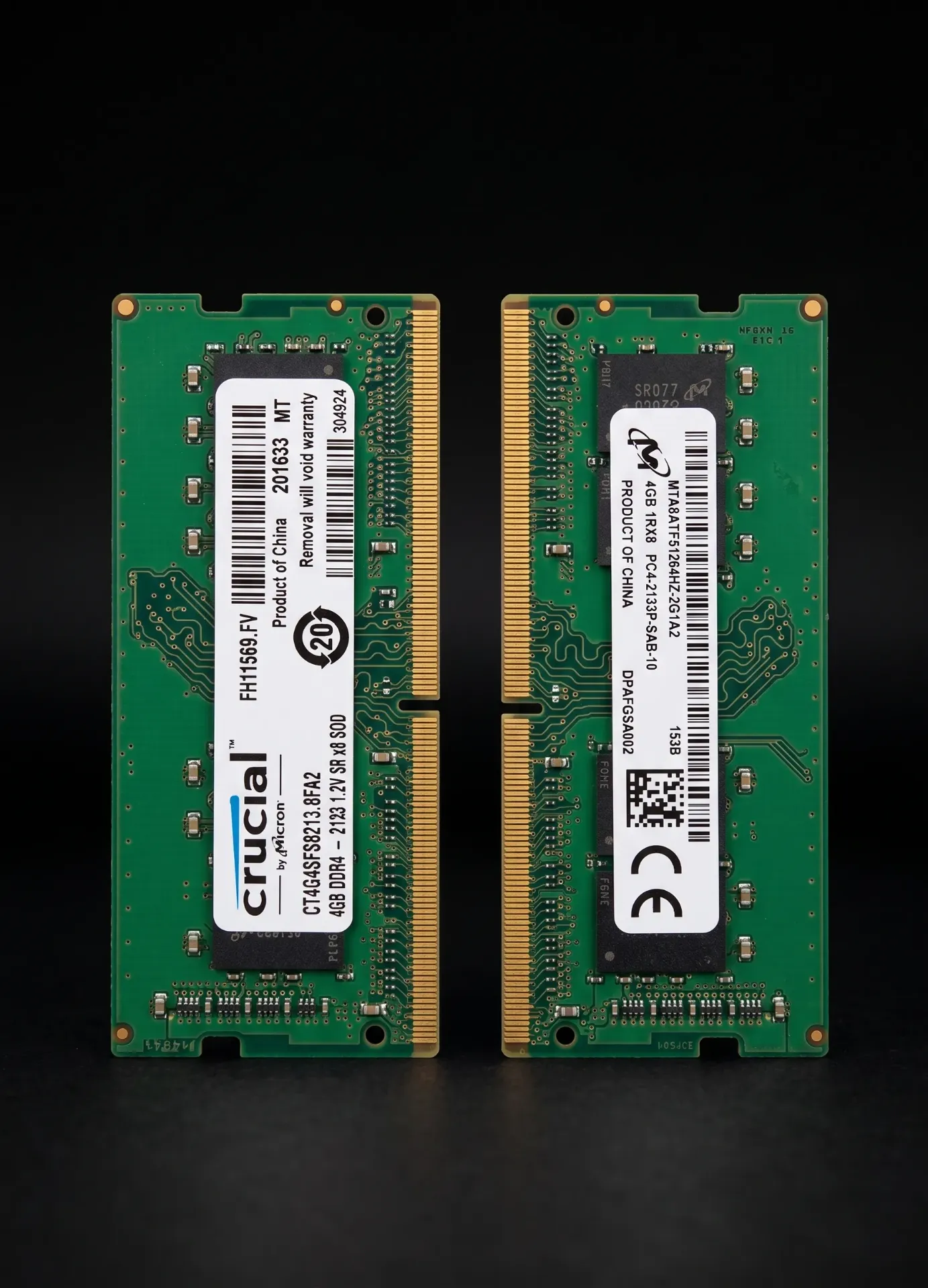 Original Crucial 4GB DDR4 2133MHz SO-DIMM Laptop RAM | PC4-17000 | CT4G4SFS8213.8FA2 | 260-Pin | Refurbished