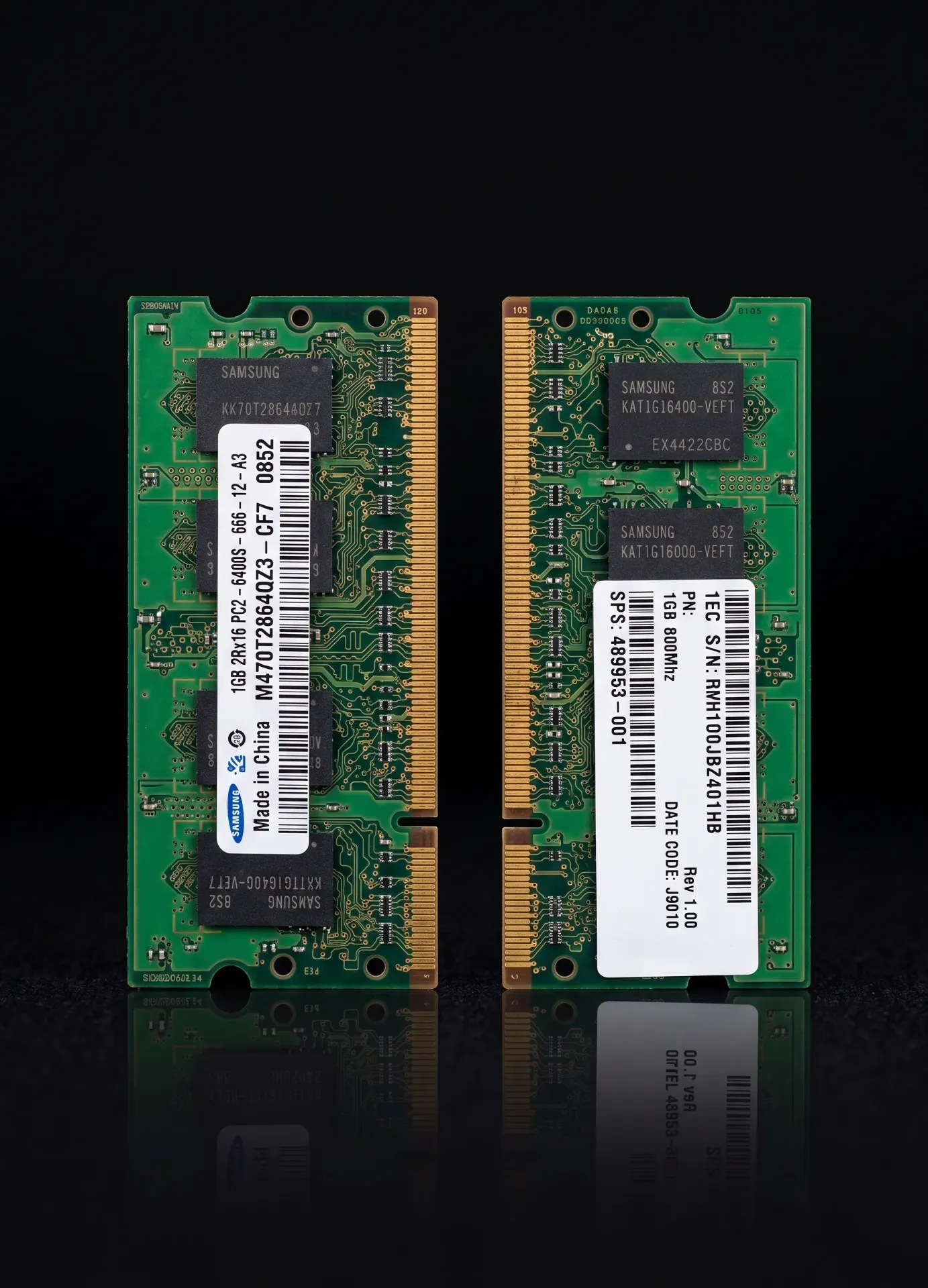 Original Samsung 1GB DDR2 800MHz SO-DIMM Laptop RAM | PC2-6400S | M470T2864QZ3-CF7 | Refurbished