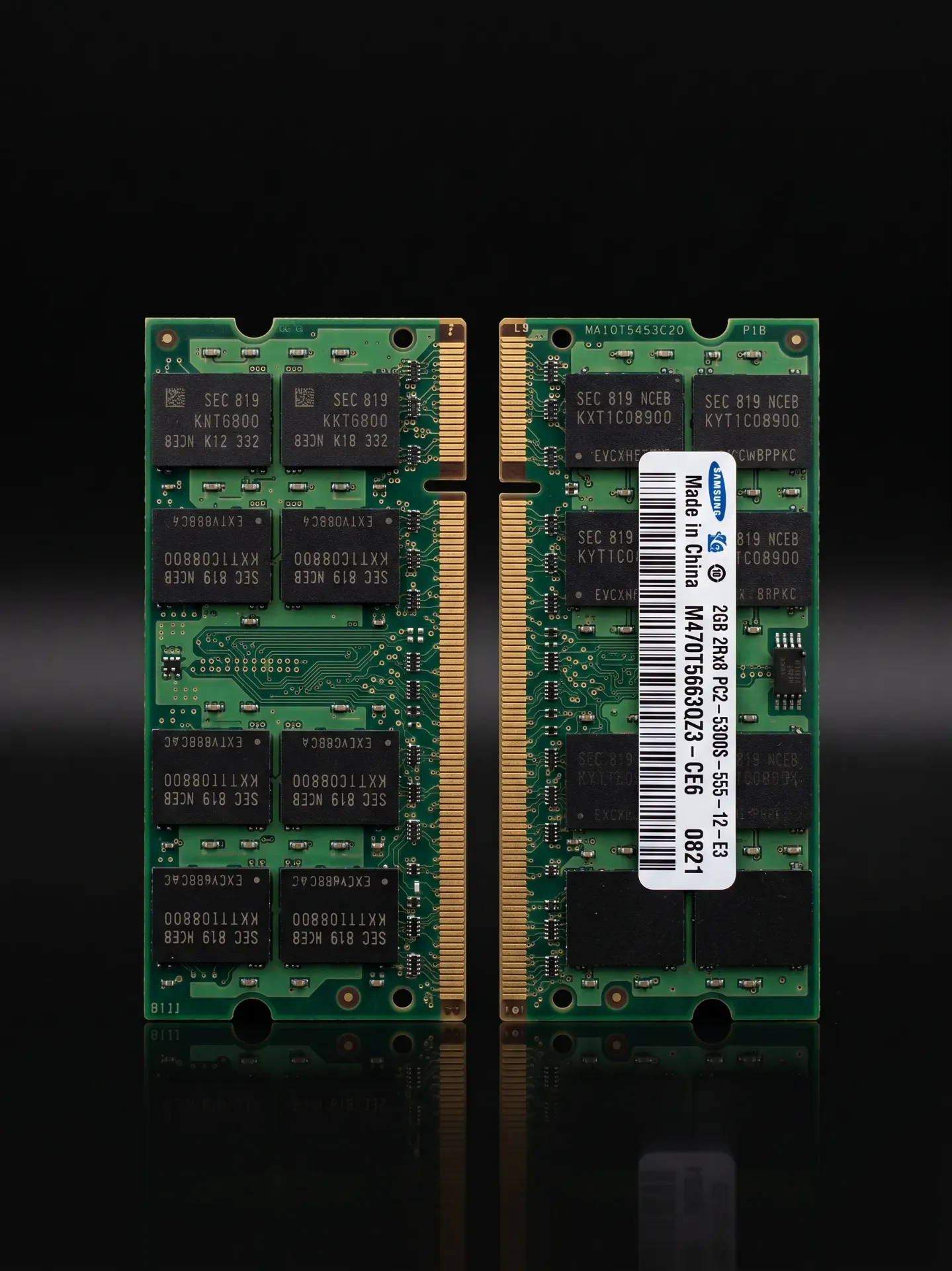 Original Samsung 2GB DDR2 667MHz SO-DIMM Laptop RAM | PC2-5300S | M470T5663QZ3-CE6 | Refurbished