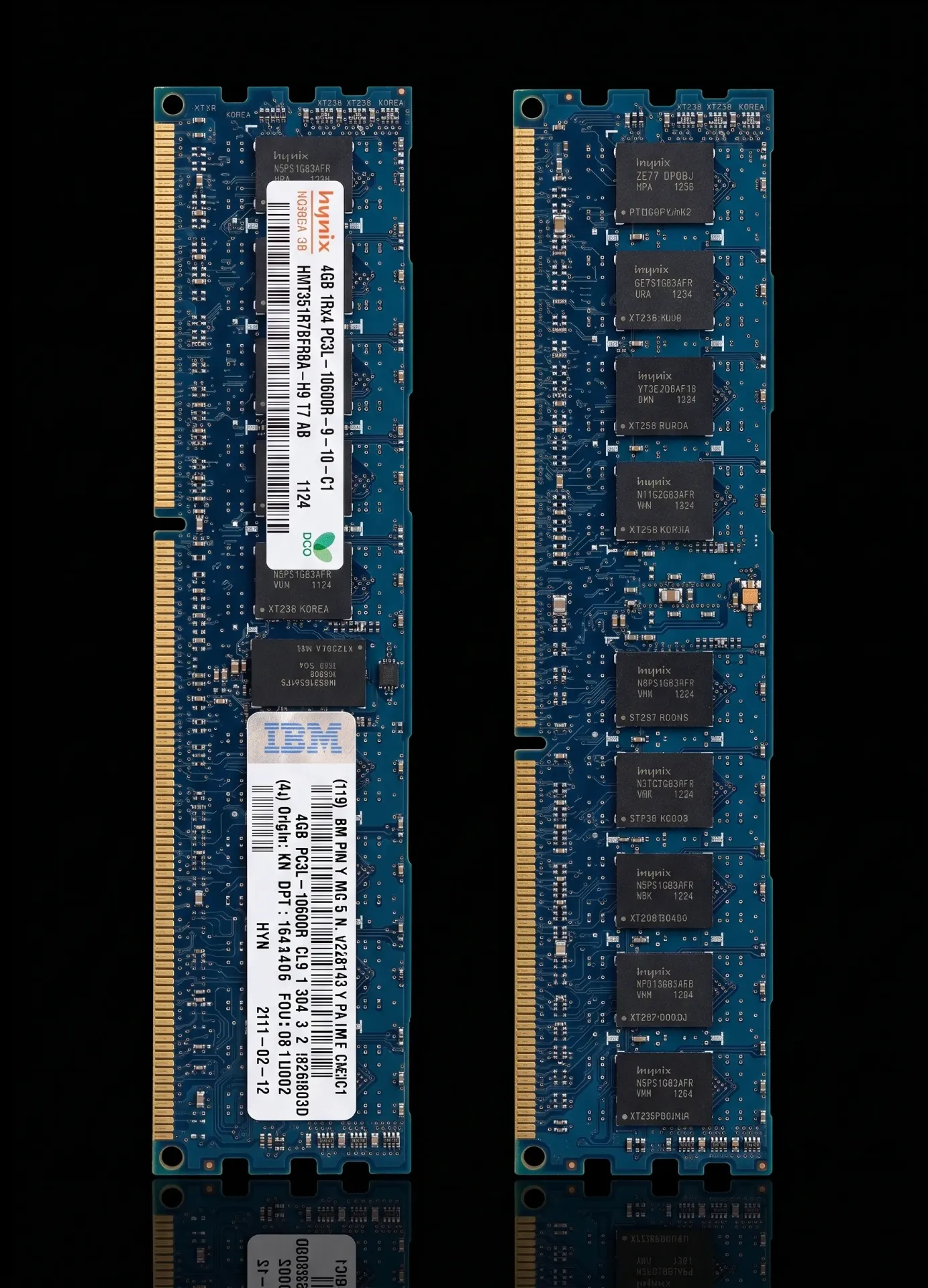 Original SK hynix 4GB DDR3L 1333MHz ECC Registered Server RAM | PC3L-10600R | IBM FRU: 49Y1424 | Refurbished