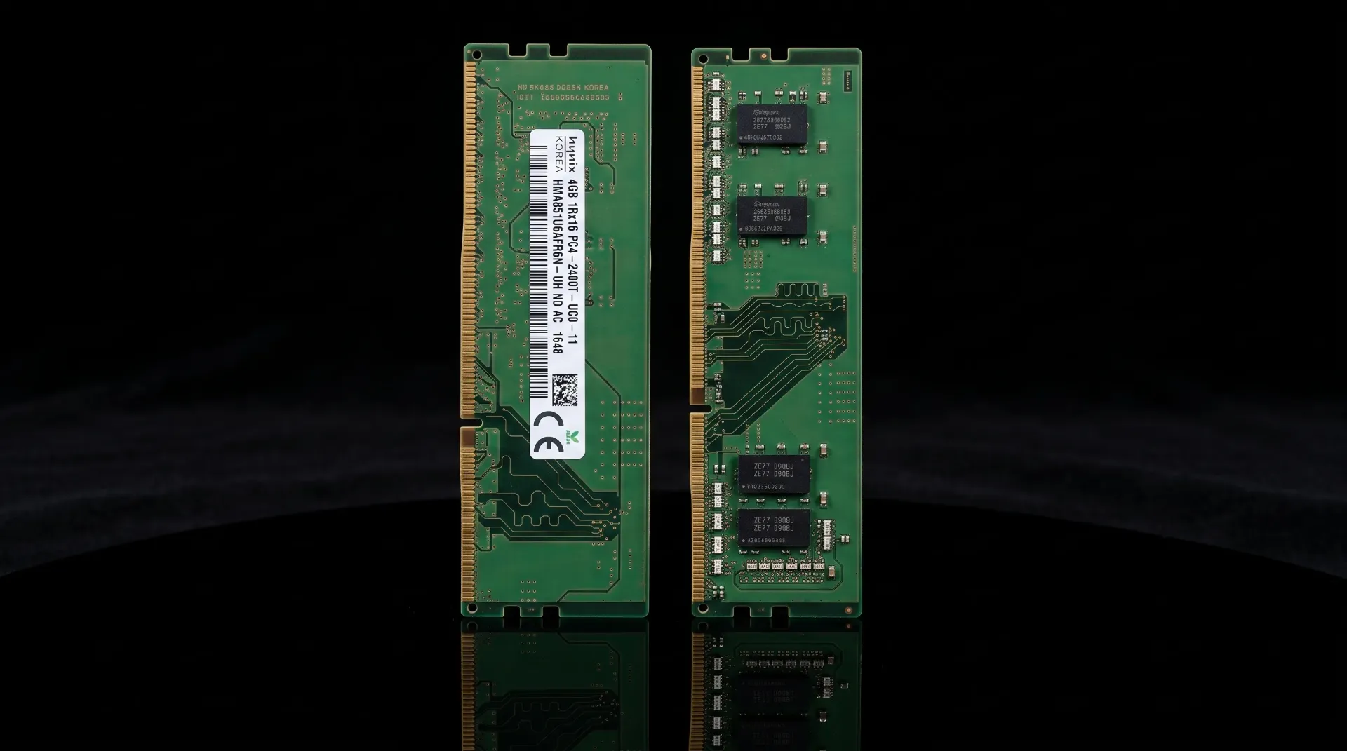 Original SK hynix 4GB DDR4 2400MHz Desktop RAM | PC4-2400T | HMA851U6AFR6N-UH | 288-Pin | Refurbished