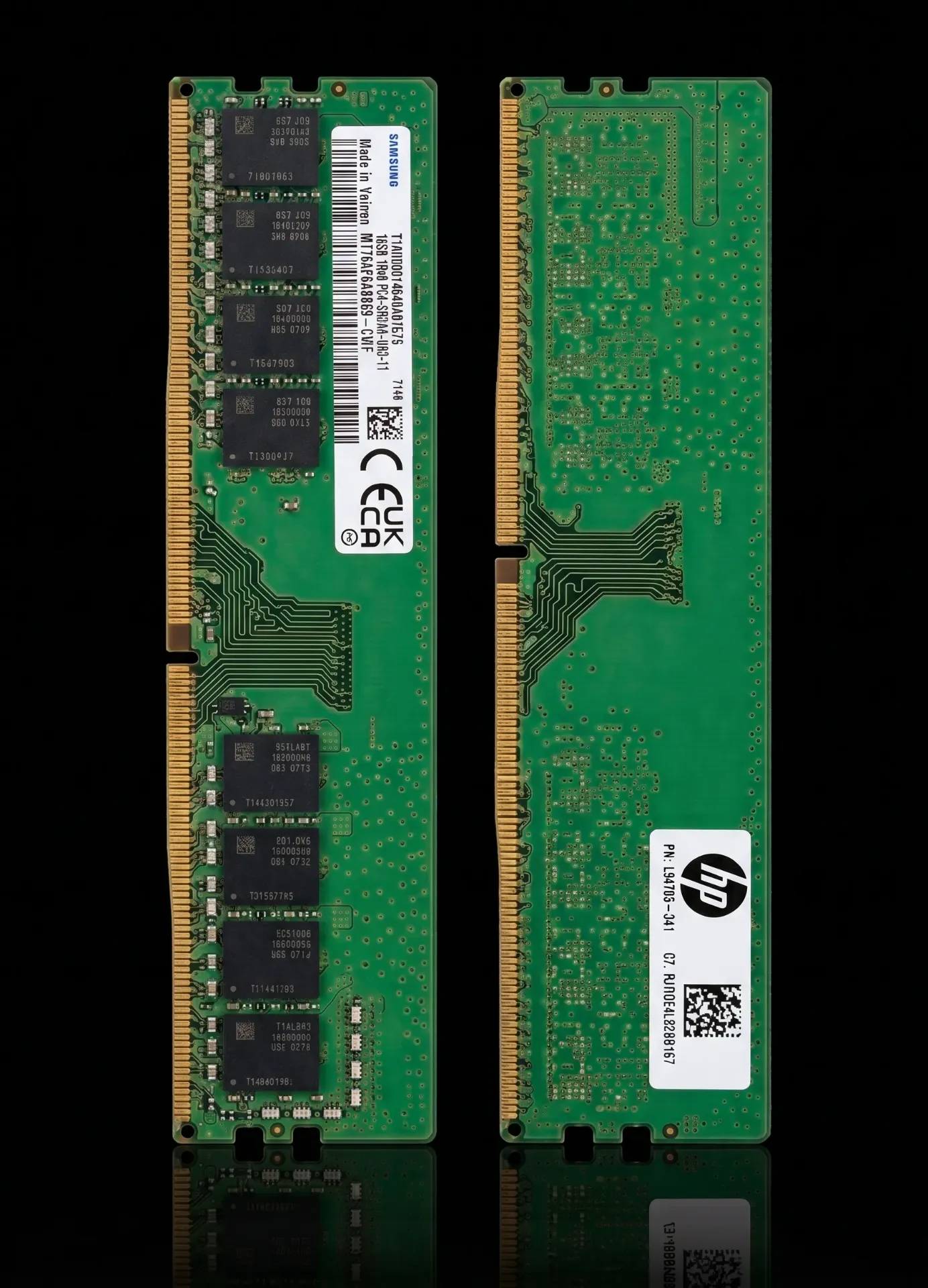 Original Samsung 16GB DDR4 3200MHz Desktop RAM | PC4-25600U | CL22 | M378A2G43BB3-CWE | 288-Pin | Refurbished