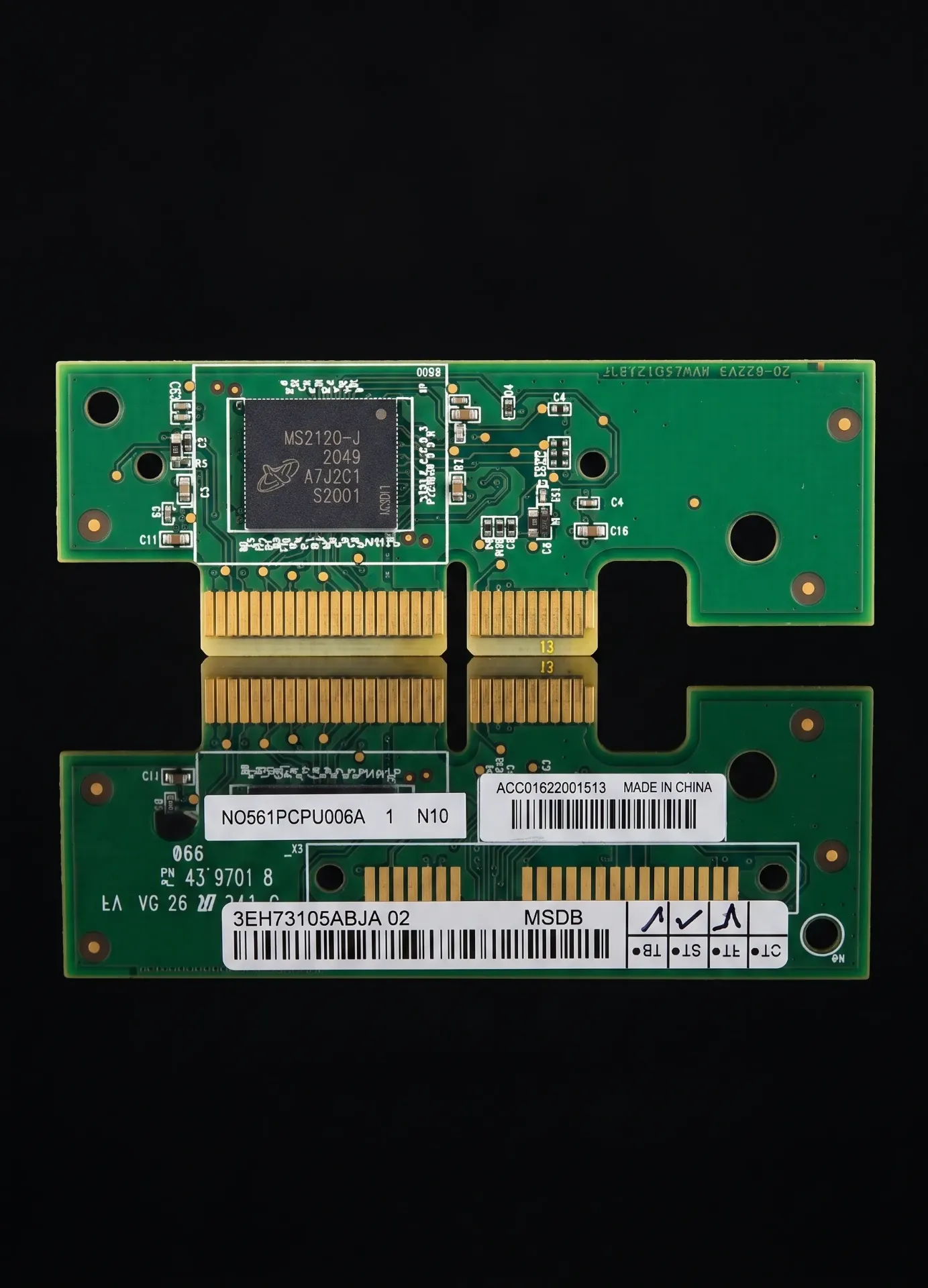 Original Alcatel-Lucent 3EH73105ABJA MSDB Flash Modul Speicherkarte | Für OmniPCX Office / Enterprise PBX | Refurbished