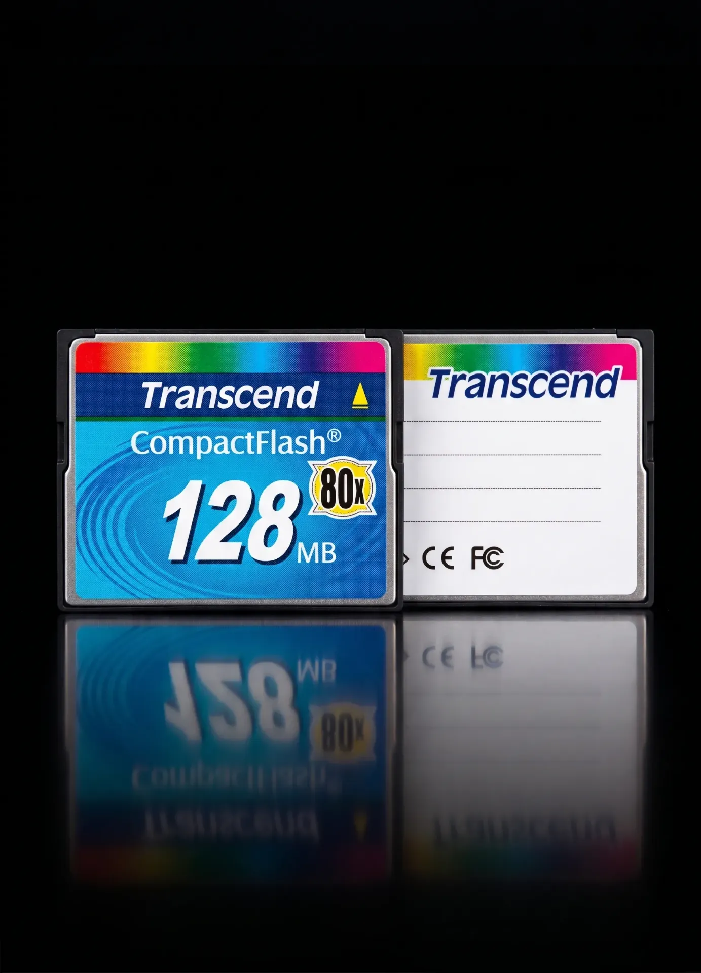 Original Transcend 128MB CompactFlash Karte 80x Speicherkarte | TS128MCF80 | SLC Flash | Refurbished