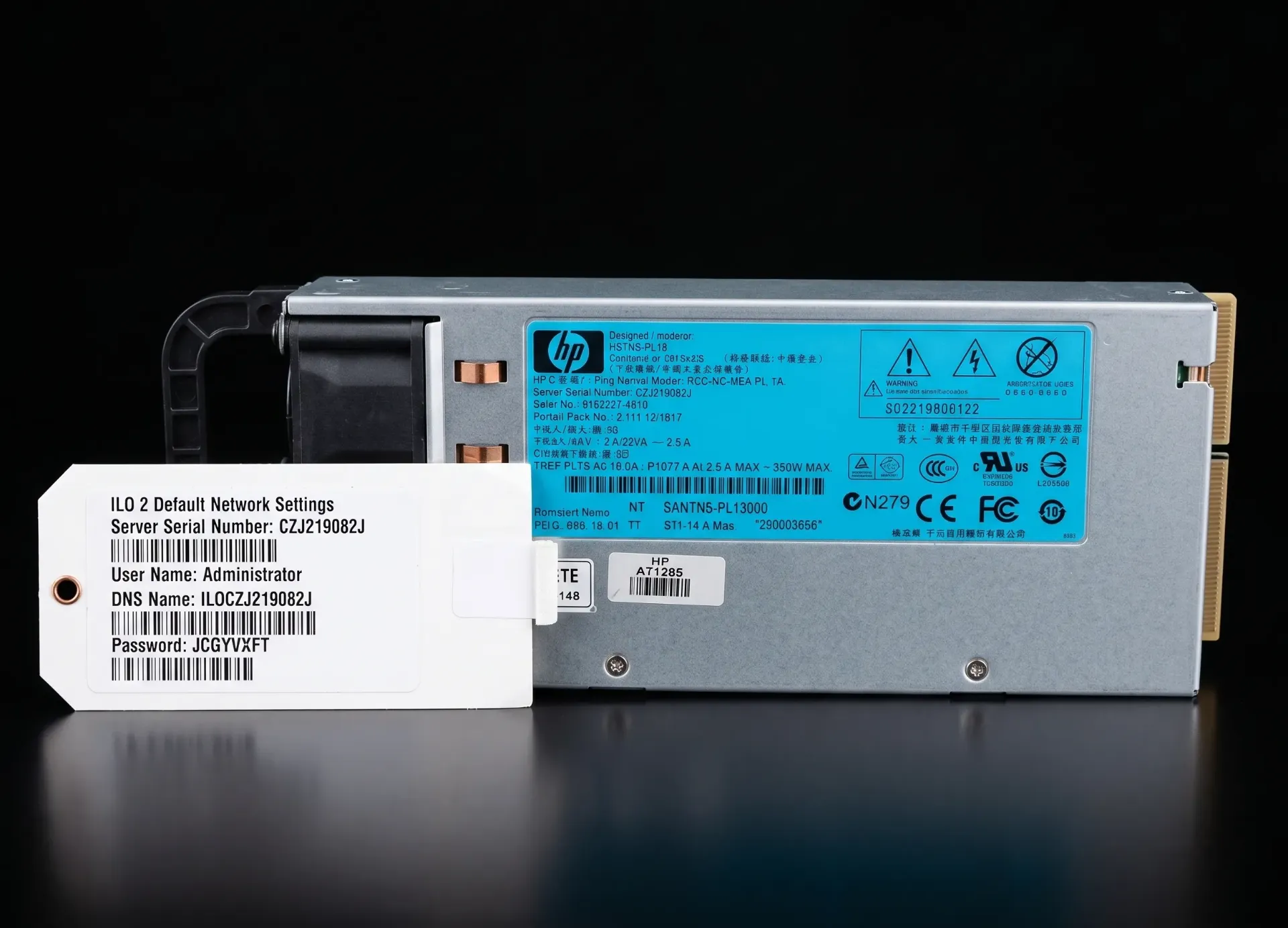 Original HP 460W Server Netzteil CS Gold Common Slot Hot-Plug | HSTNS-PL14 | PN: 511777-001 / 499250-201 | Refurbished