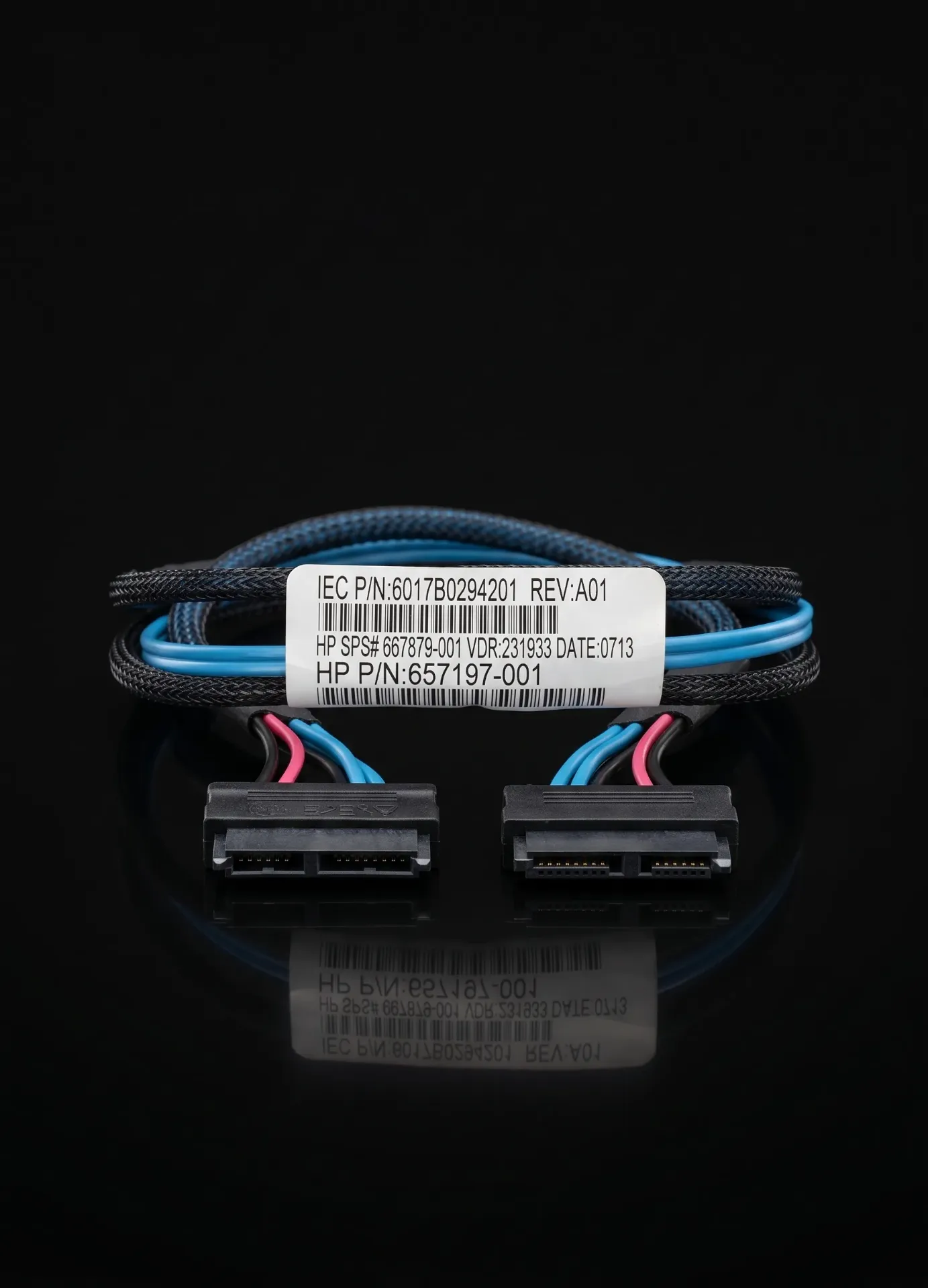 Original HP ProLiant Gen8 Slimline SATA DVD Kabel | 667879-001 | HP SPS: 657197-001 | Refurbished